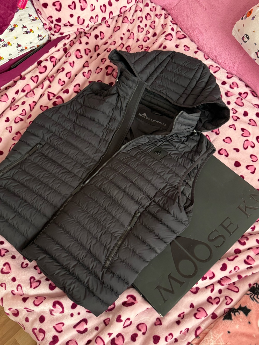Moose Knuckles Men's 2XL quilted Vest